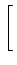 $\displaystyle \left[\vphantom{\begin{array}{ccccccc}p_1^x-p_2^x\\  p_1^y-kp_2^y\end{array}}\right.$